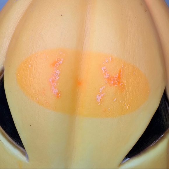 Vintage Halloween Large Pumpkin Blow Mold 21” Jack o' Lantern - Picture 3 of 10